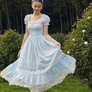 Lacemade Cinderella Dress Blue Size M - Wendy Darling Vibes - Vintage Cottage